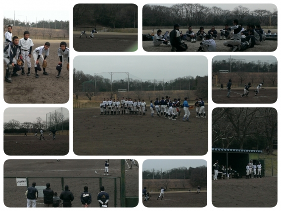 練習試合 vs 岡崎シニア、vs 愛岐シニア  森林公園
